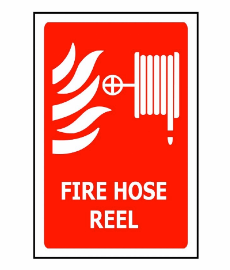 Fire Extinguisher Fire Hose Reel Photoluminescent Safety First - Clip ...