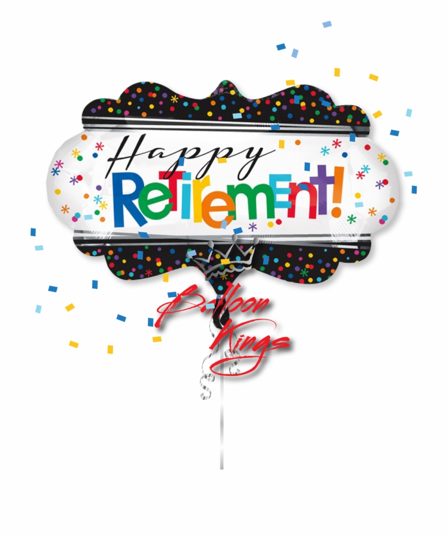 Happy Retirement Marquee Happy Retirement Balloons