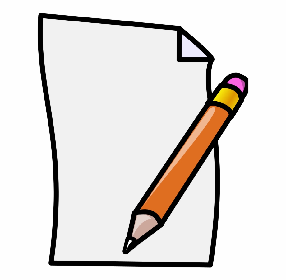 Paper Clipart Exam Cartoon Test Paper Png - Clip Art Library