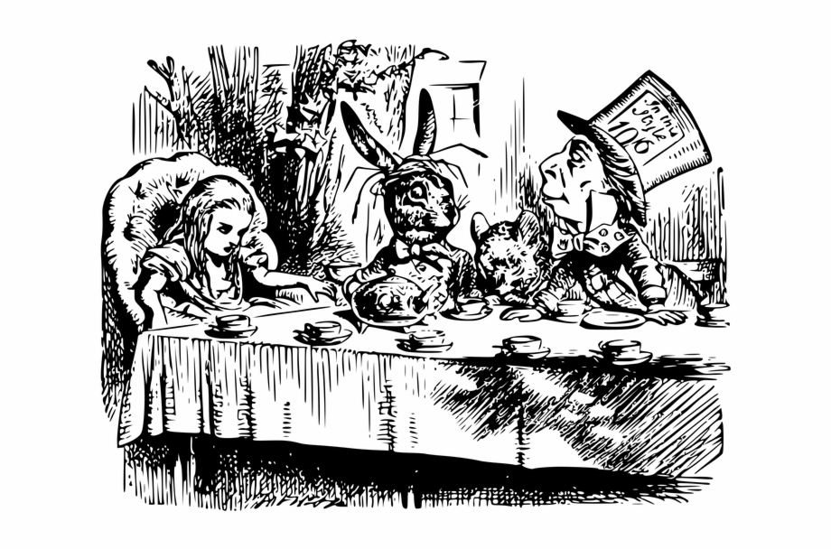 A Readable Feast Alice In Wonderland Tea Party