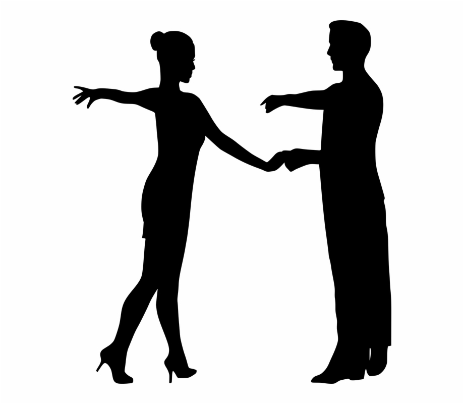 Intro To Dance Dance Couple Silhouette Png
