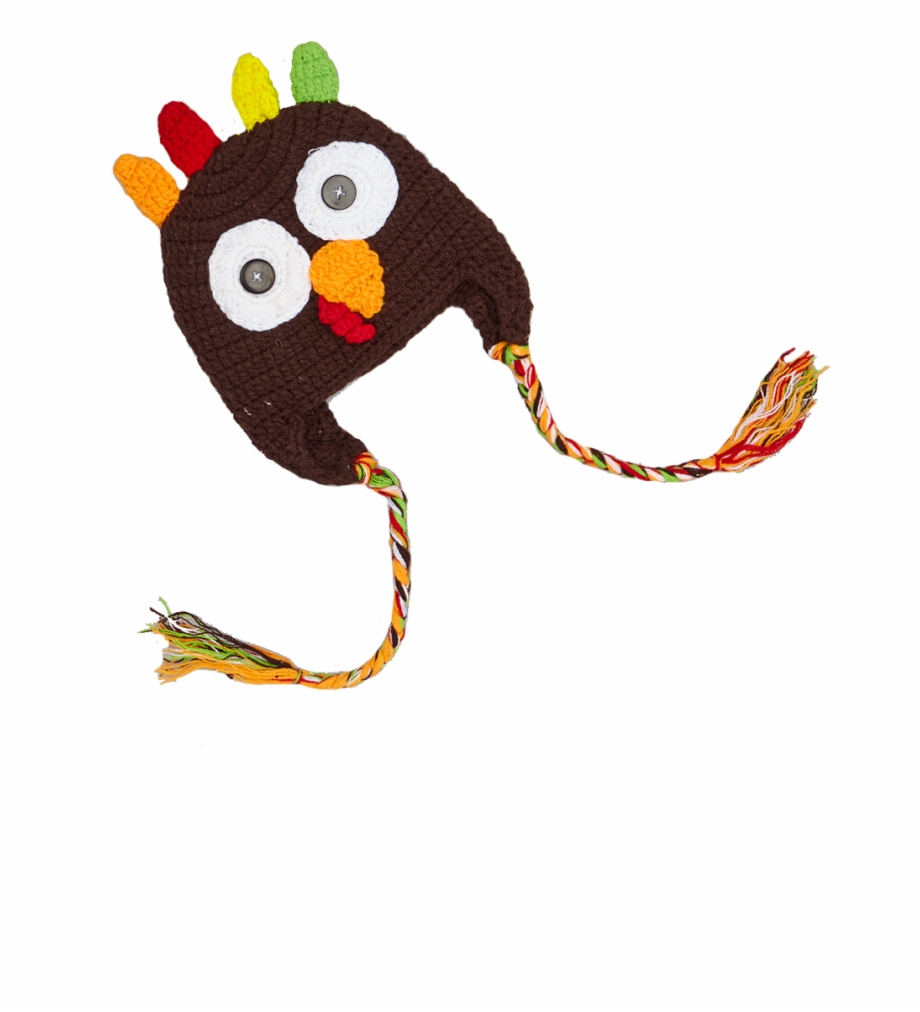 Turkey Thanksgiving Knit Hat Cartoon
