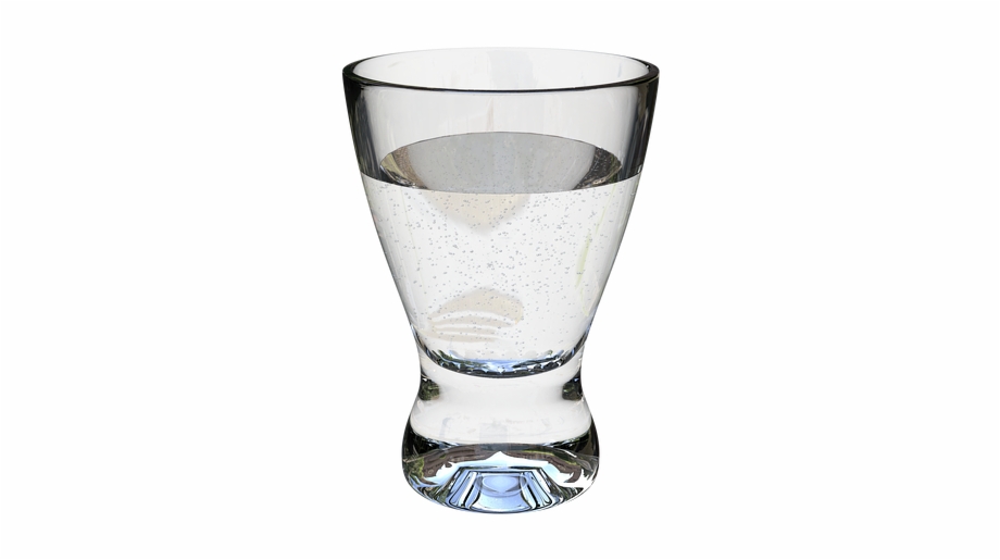 A Glass Of Water Transparent Glass Glass Drinking