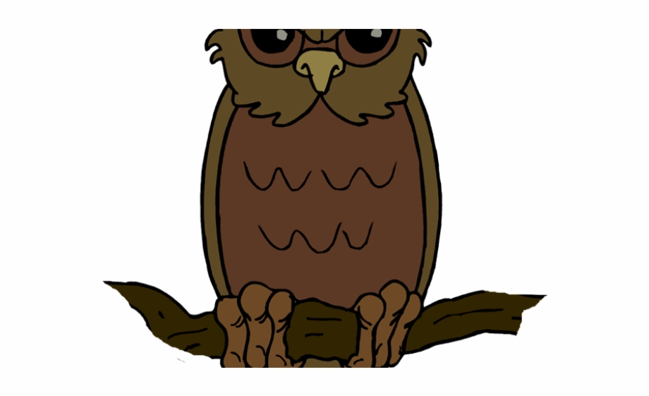 Barred Owl Clipart Fierce Cartoon