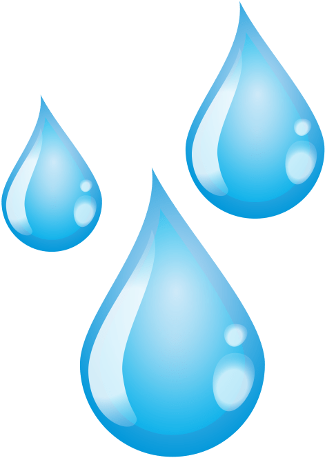 Transparent Background Water Droplet Clipart