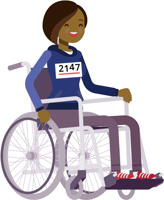 2018 Benefits Sick Person In Wheelchair Cartoon