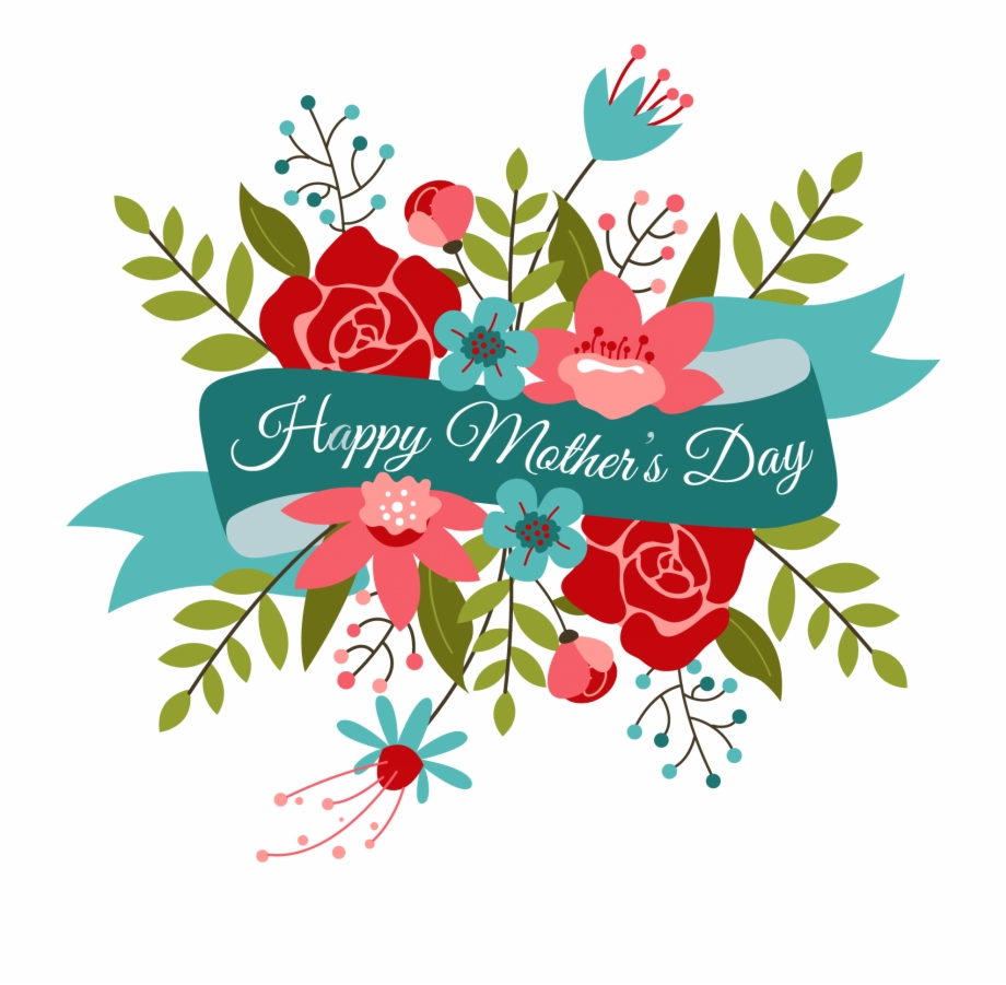 Happy Mothers Day Bouquet Happy Mother Day Clipart