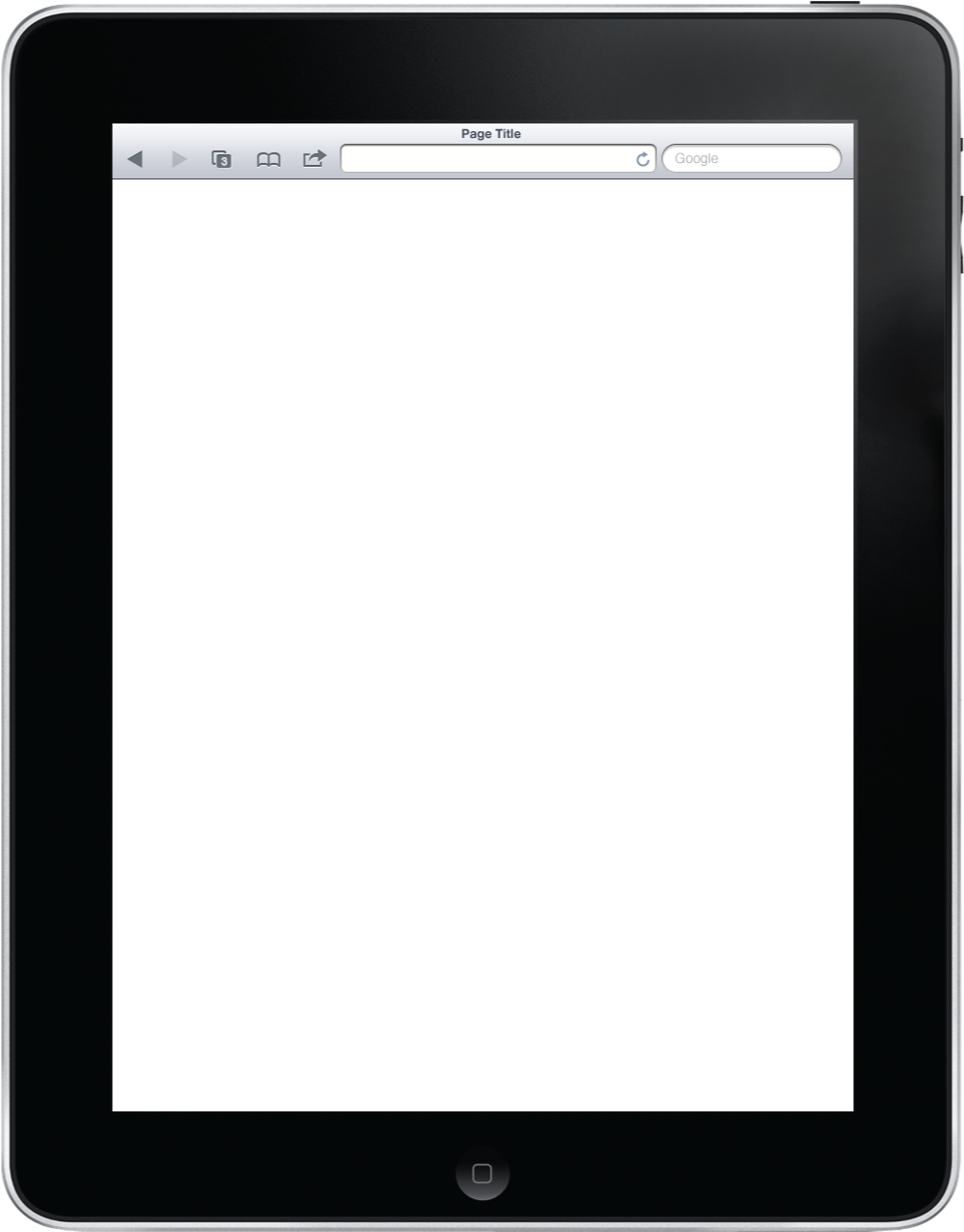 Svg Black And White Transparent Tablet Screen Demo