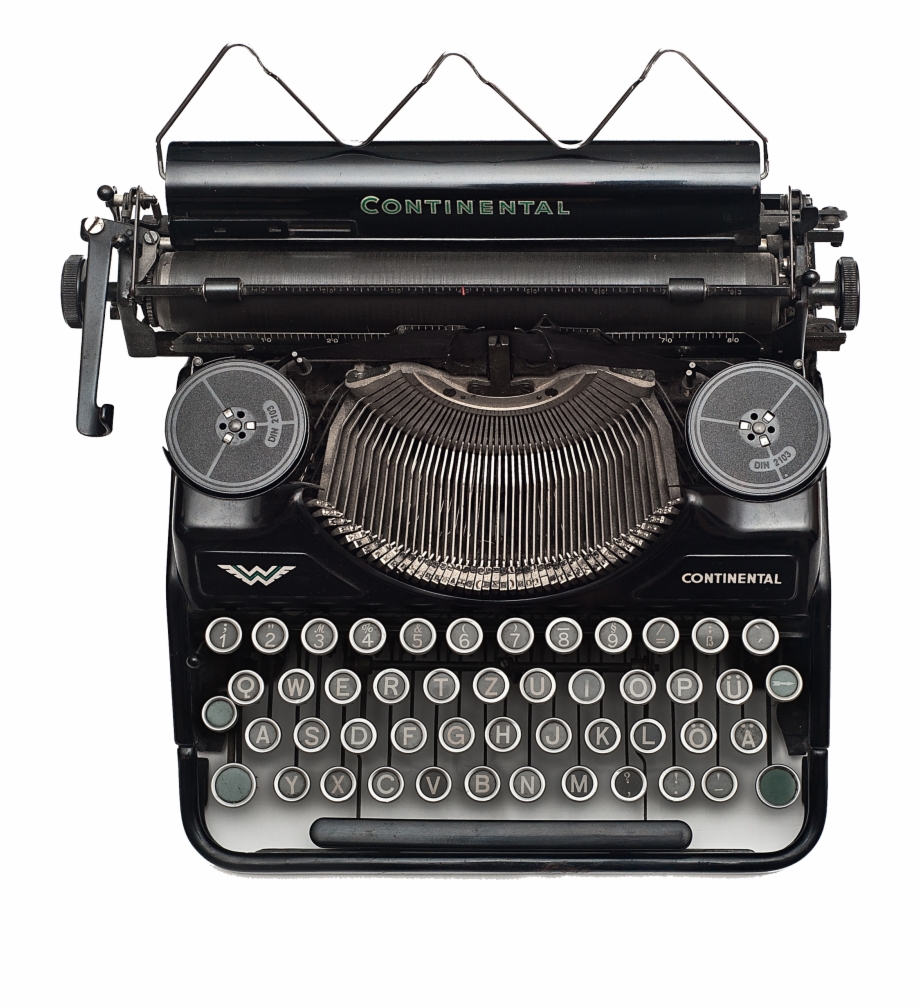 Typewriter Png Vintage Black And White Typewriter