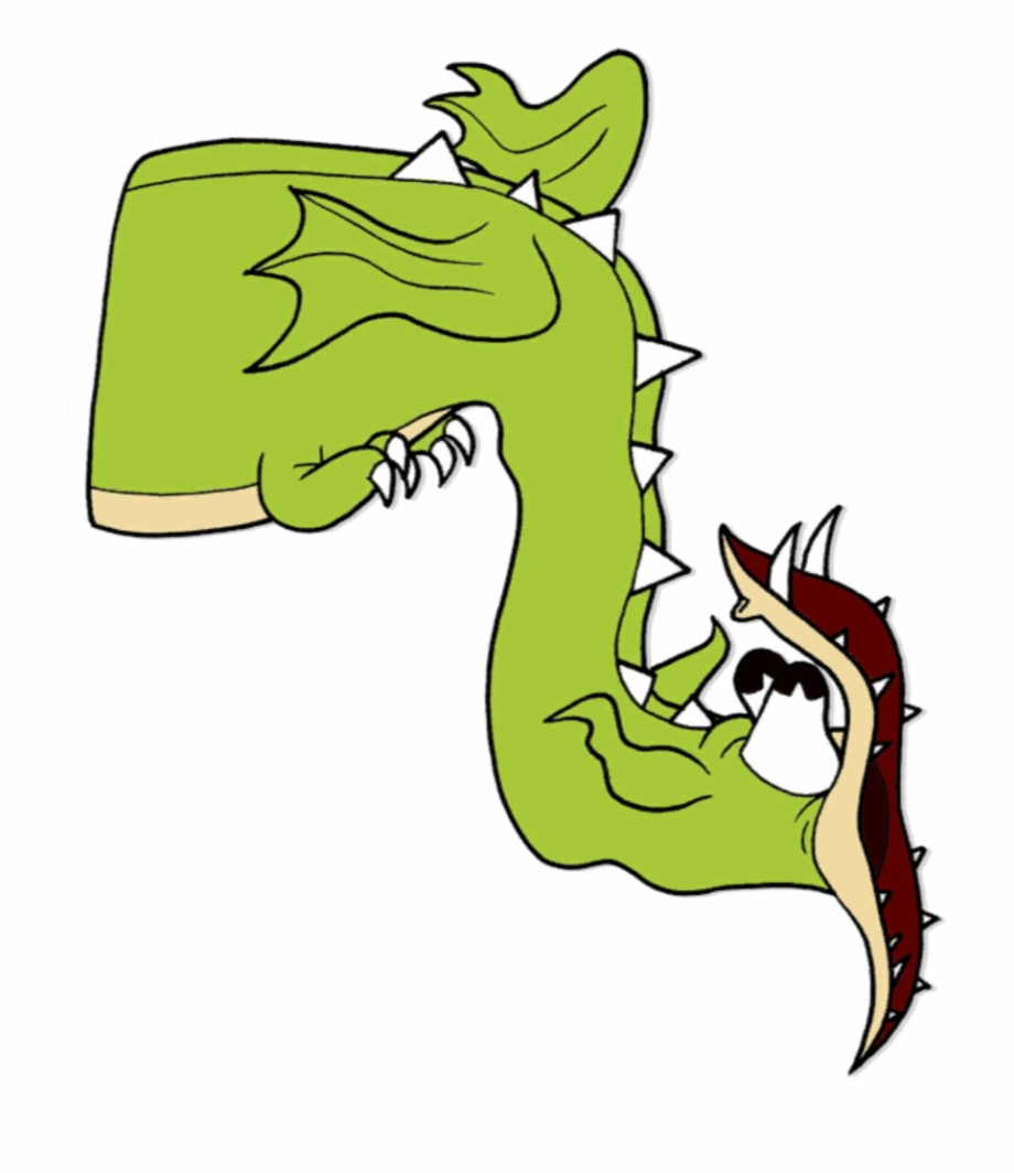 Cartoon Dragon Png Cuphead Wiki Cuphead Bosses Png