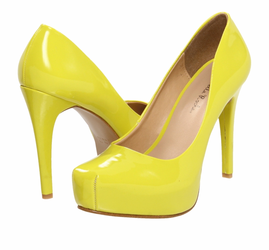 Yellow Women Shoe Women Shoes Png