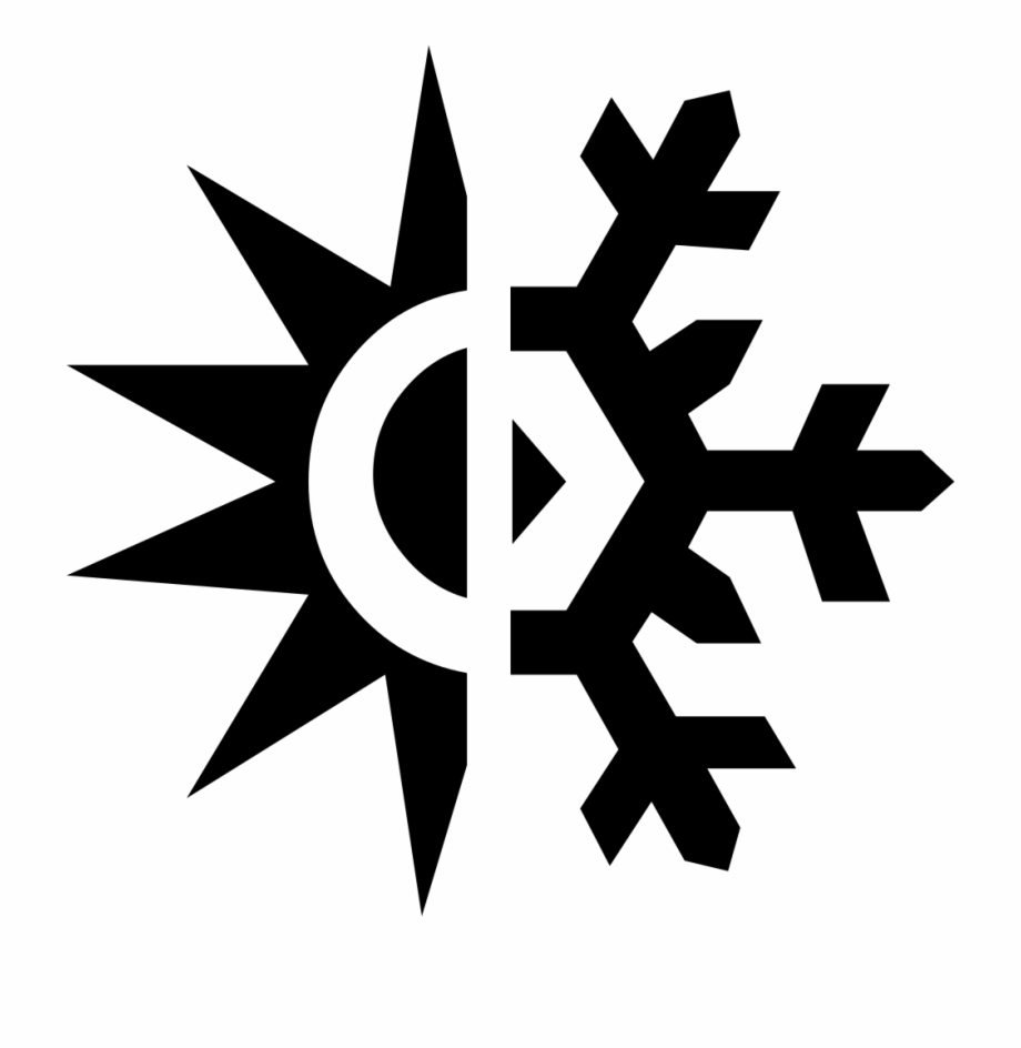 winter and summer symbol
