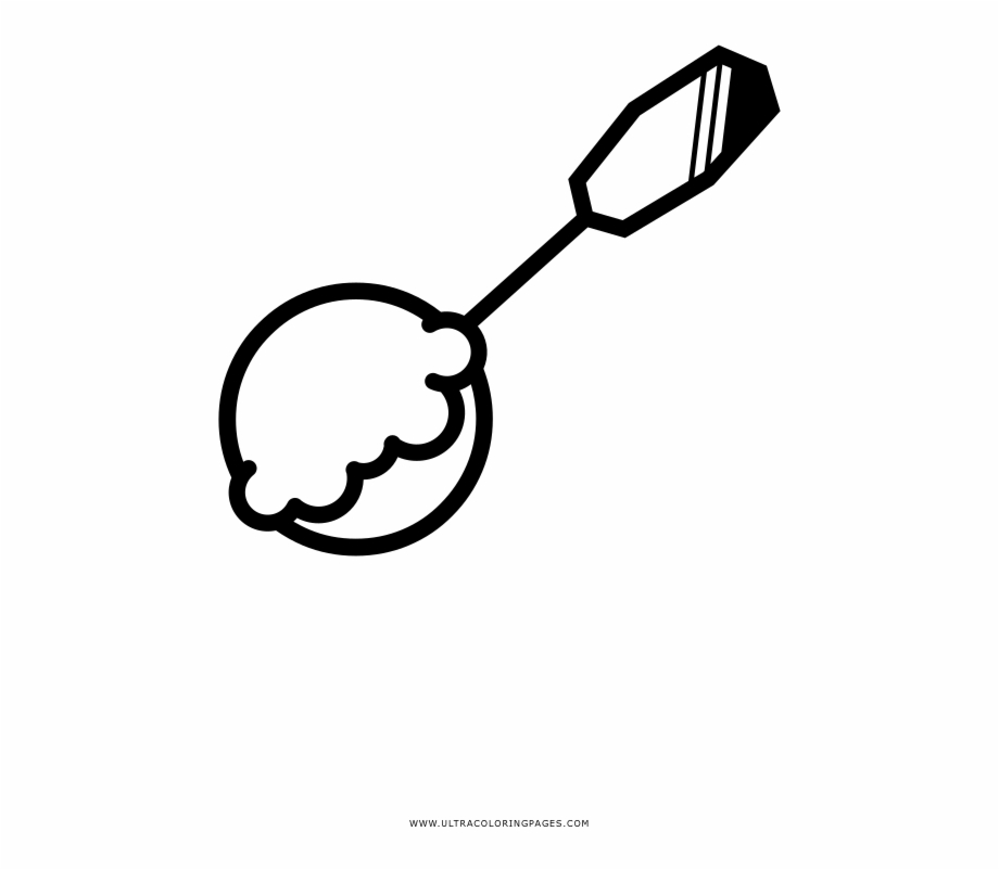 Ice Cream Scoop Coloring Page Ice Cream Scoops
