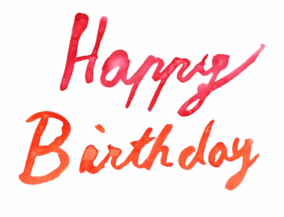 Png File Size Happy Birthday Red Png