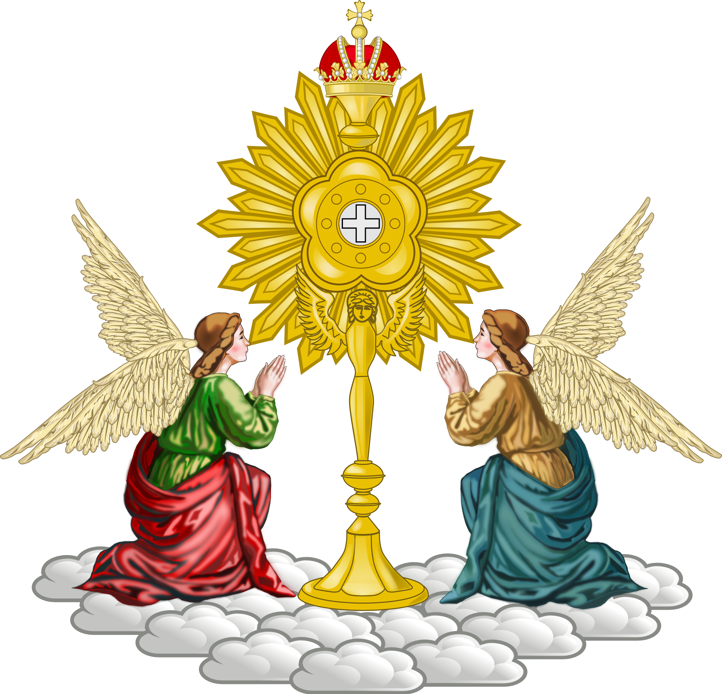 Monstrance With Angels