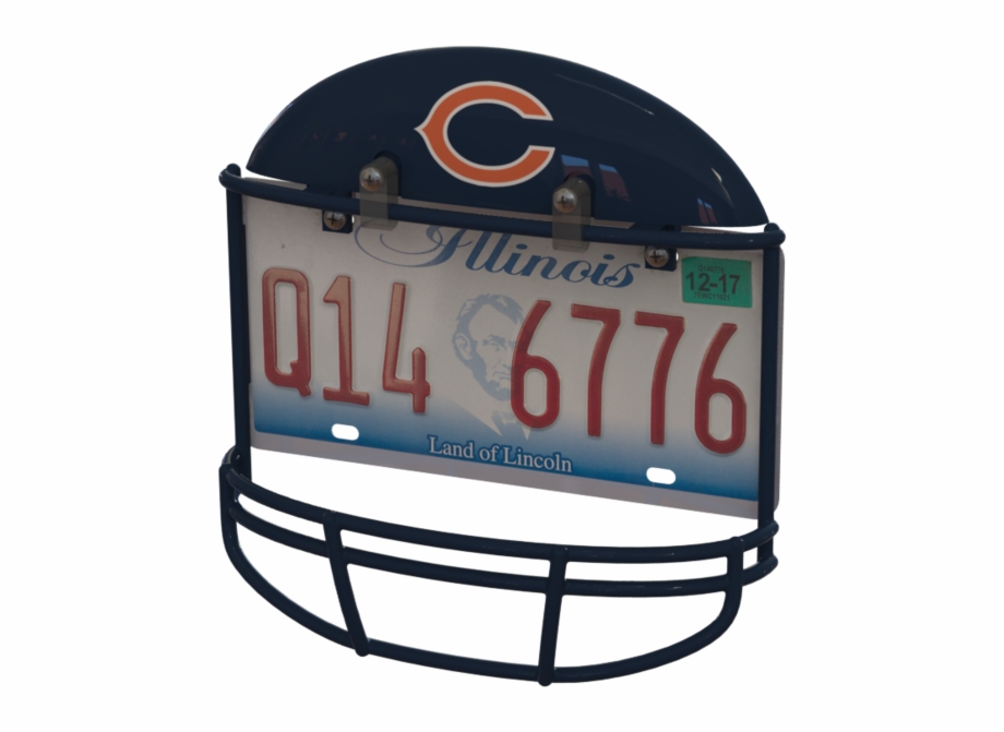 Chicago Bears Auto Helmet Frame Chicago Bears Logos