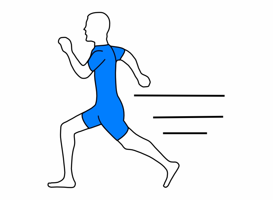 Fast Clipart Running Man Draw A Running Man