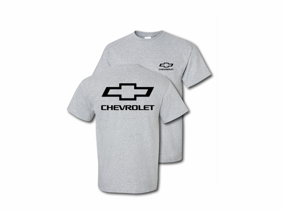 Heather Grey Open Chevrolet Bowtie T Shirt Chevrolet