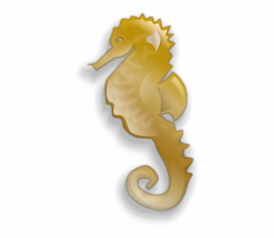 Silhouette Free Seahorse Seahorse Clipart