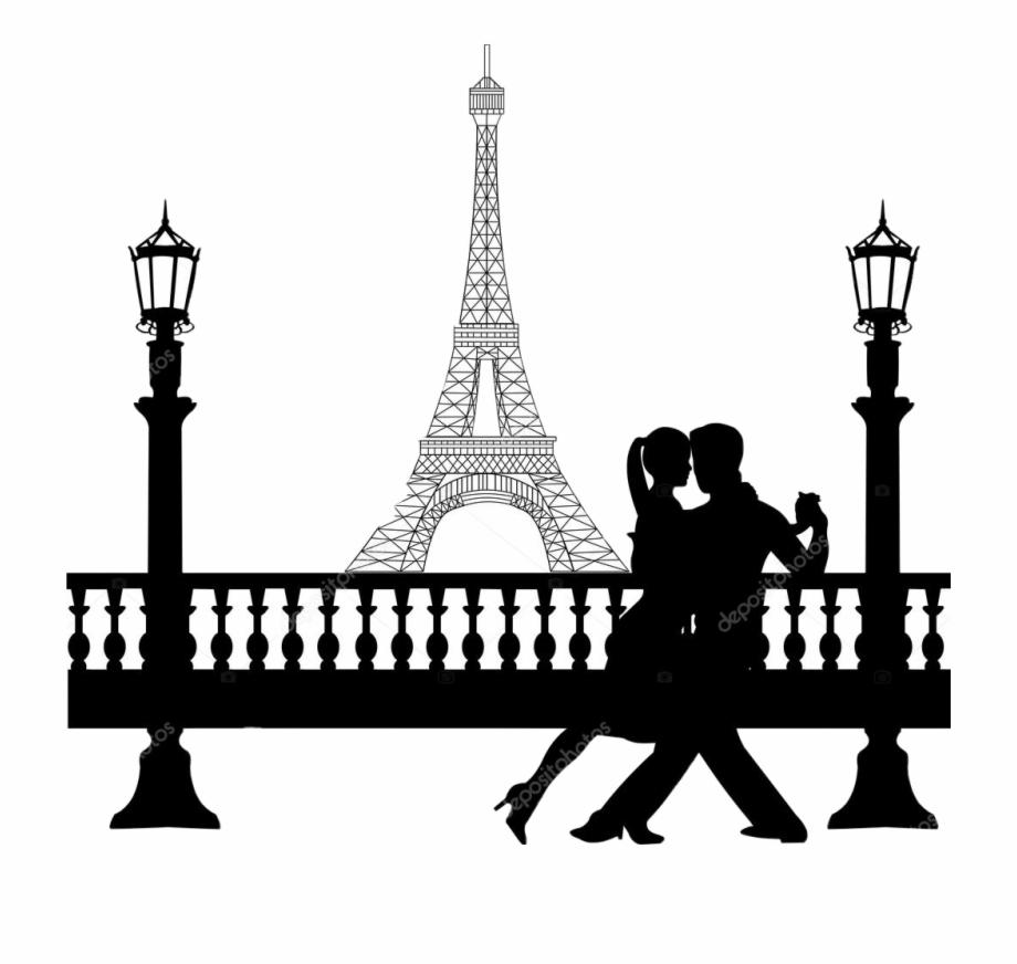Paris Love Picsart Freetoedit Paris Love Silhouette Png