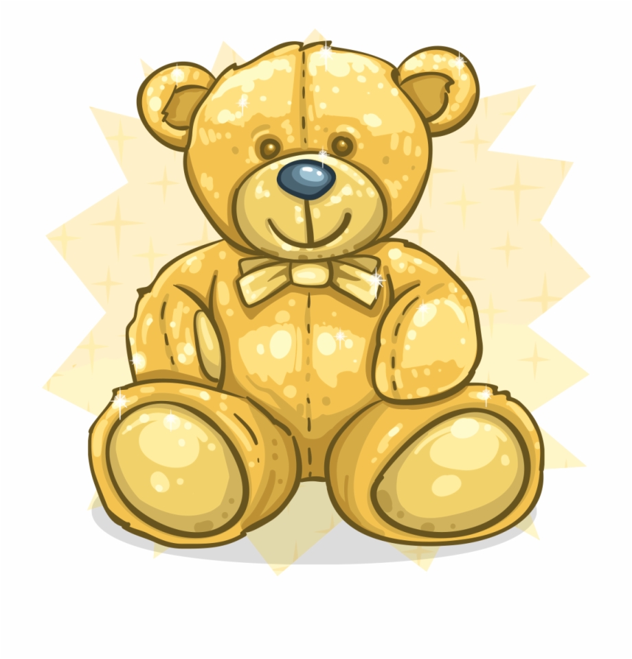 Teddy Bear Clipart Gold Gold Teddy Bear Clipart