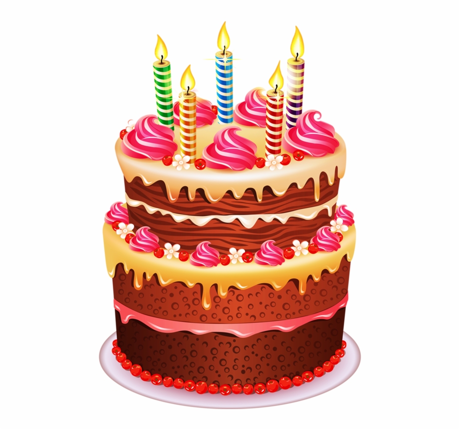 Download Free Download Birthday Cake Vector Clipart Birthday - Birthday Cake  Vector PNG Image with No Background - PNGkey.com