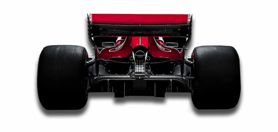 F1 Car Back Alfa Romeo Racing 2019 Car