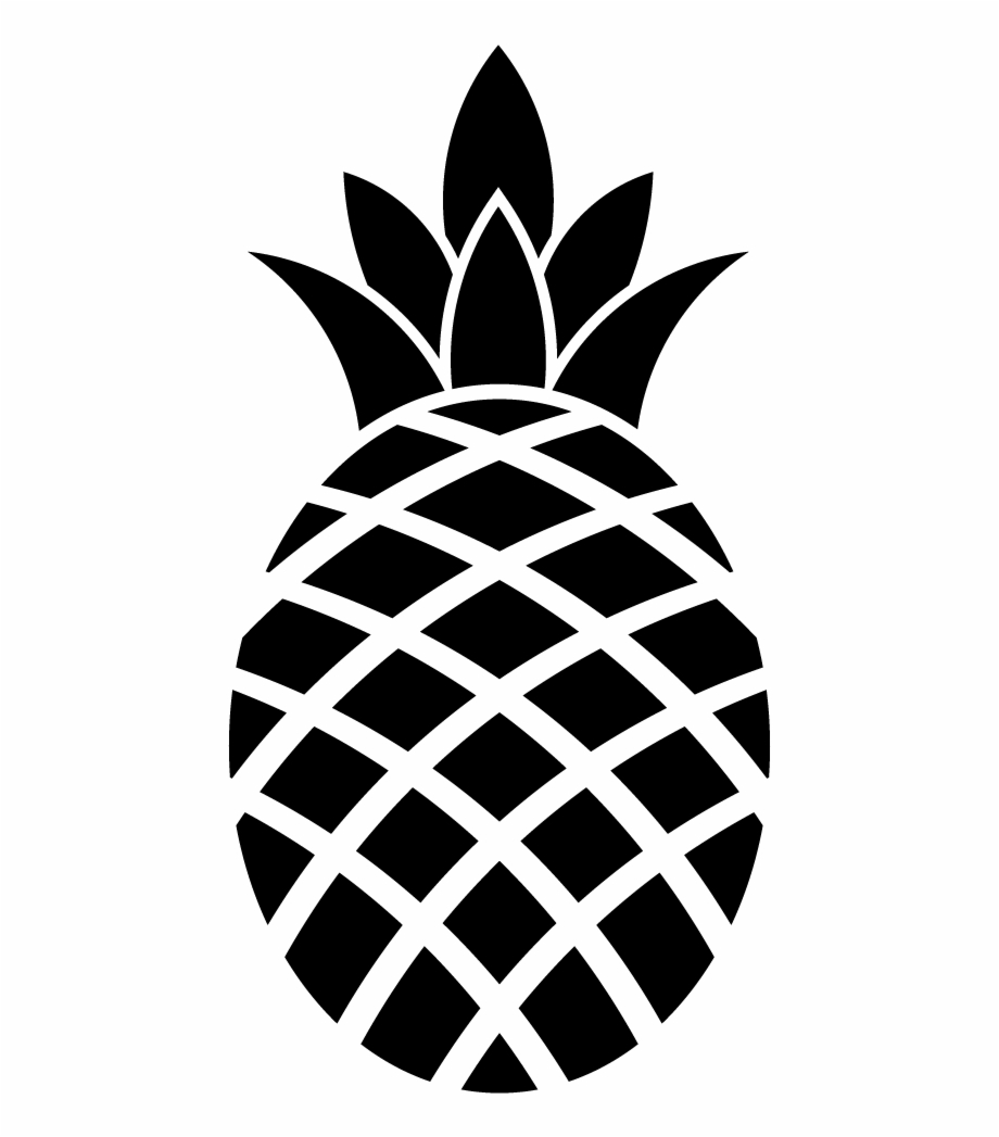 Simply Inspired Icon Black Large Pineapple Icon Transparent