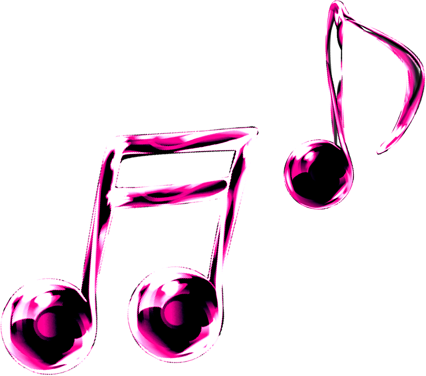 Music Notes Clipart Graphic Colourful Music Notes Png