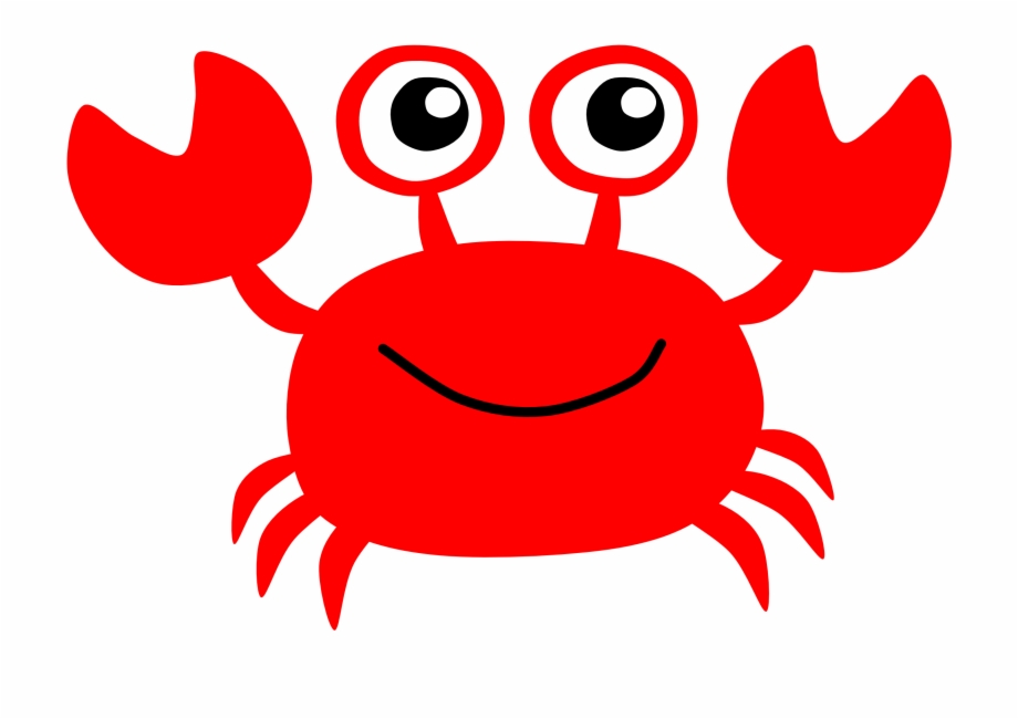 Crab Clipart Friendly Crab Clipart