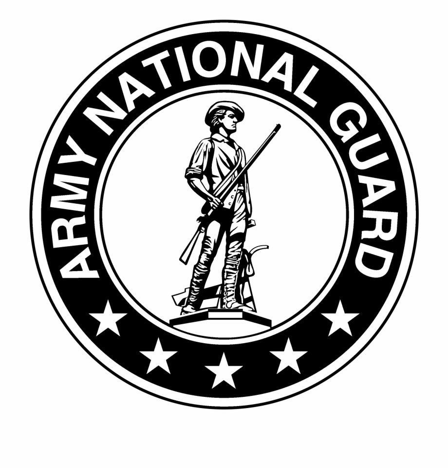Army National Guard Logo Black And White Army