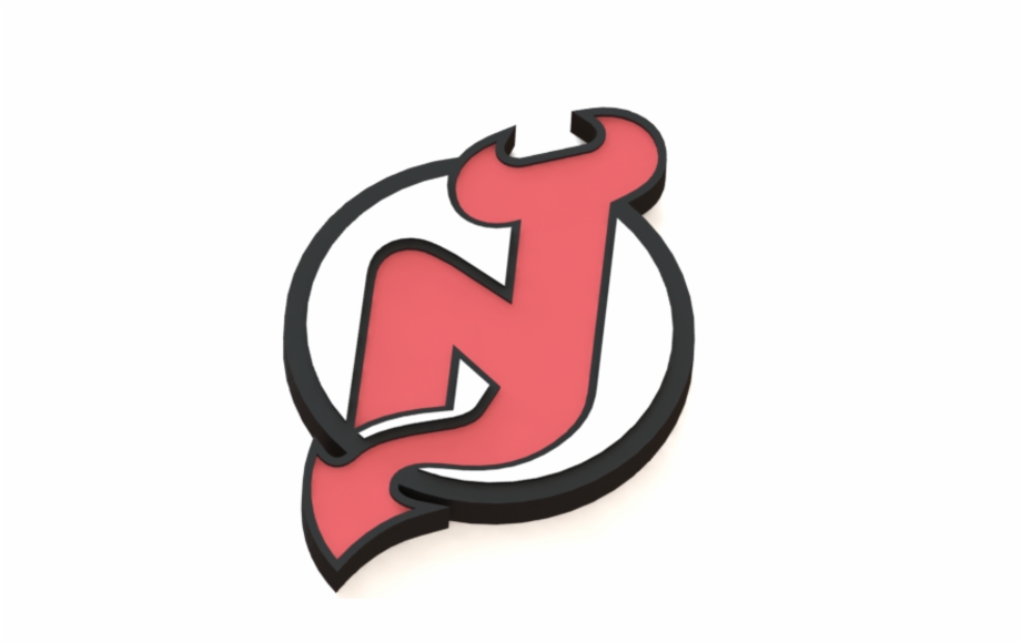 New Jersey Devils Logo 3D Print New Jersey