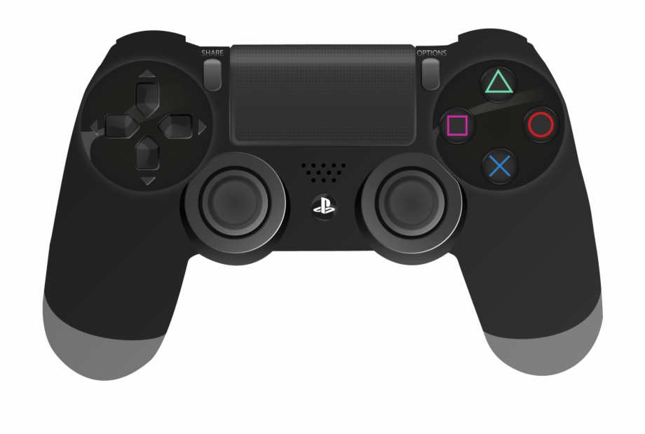 Controller Clipart Playstation 4 Controller Dualshock 4 Icon
