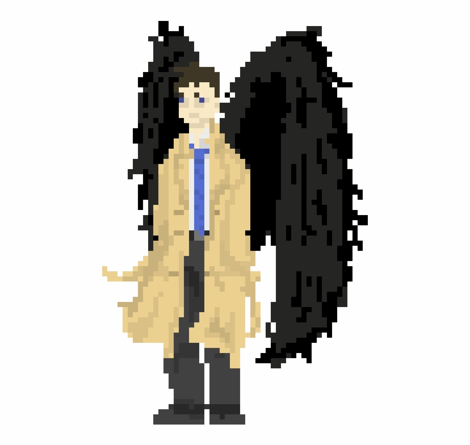 Castiel Angel Of The Lord Castiel Pixel Art