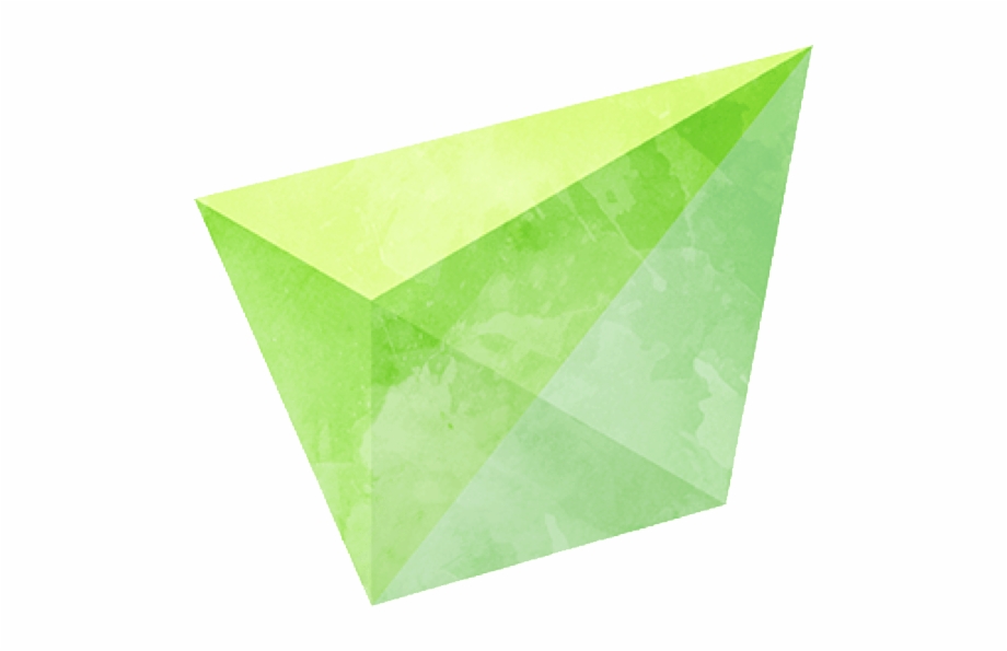 Green Triangle Png Image With Transparent Background Triangle