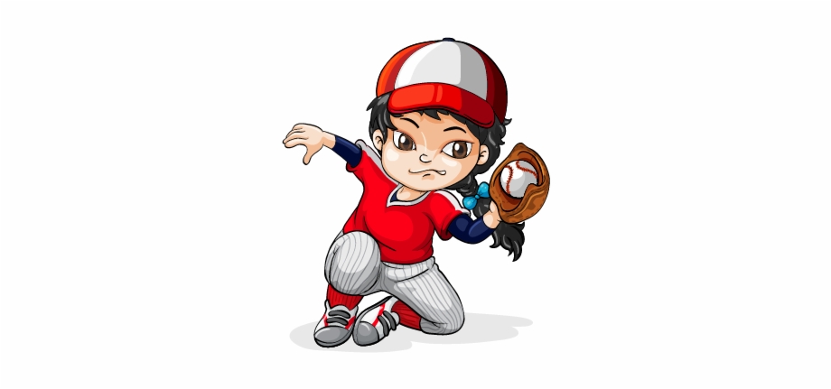 Freeuse Library Baseball Clip Art Cartoon Boy Transprent