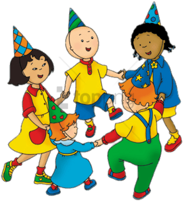 Party Clipart Png Transparent Background Caillou Birthday