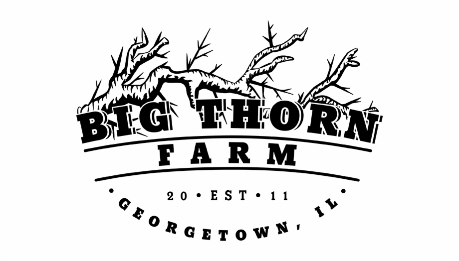 Big Thorn Farm Logo Illustration