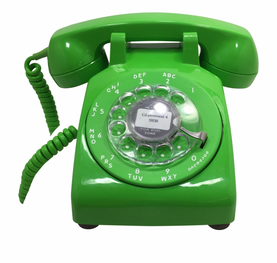 Lime Green S Model 500 Telephone