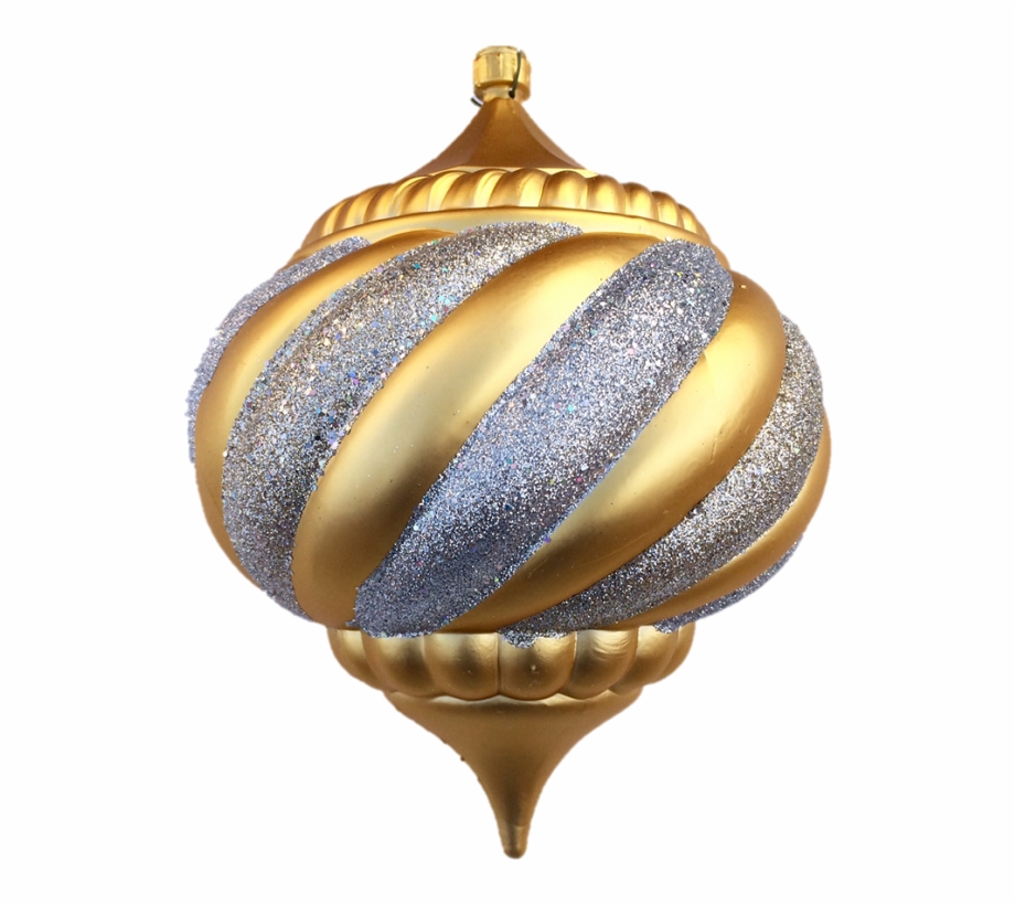Gold Picture Ornaments Png Christmas Ornament - Clip Art Library