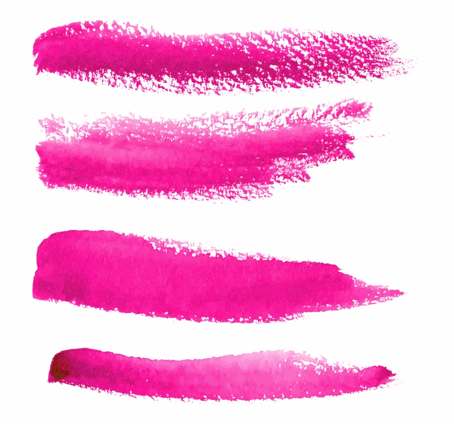 Pink Stroke Ink Stain Paint Freetoedit Vector Paint