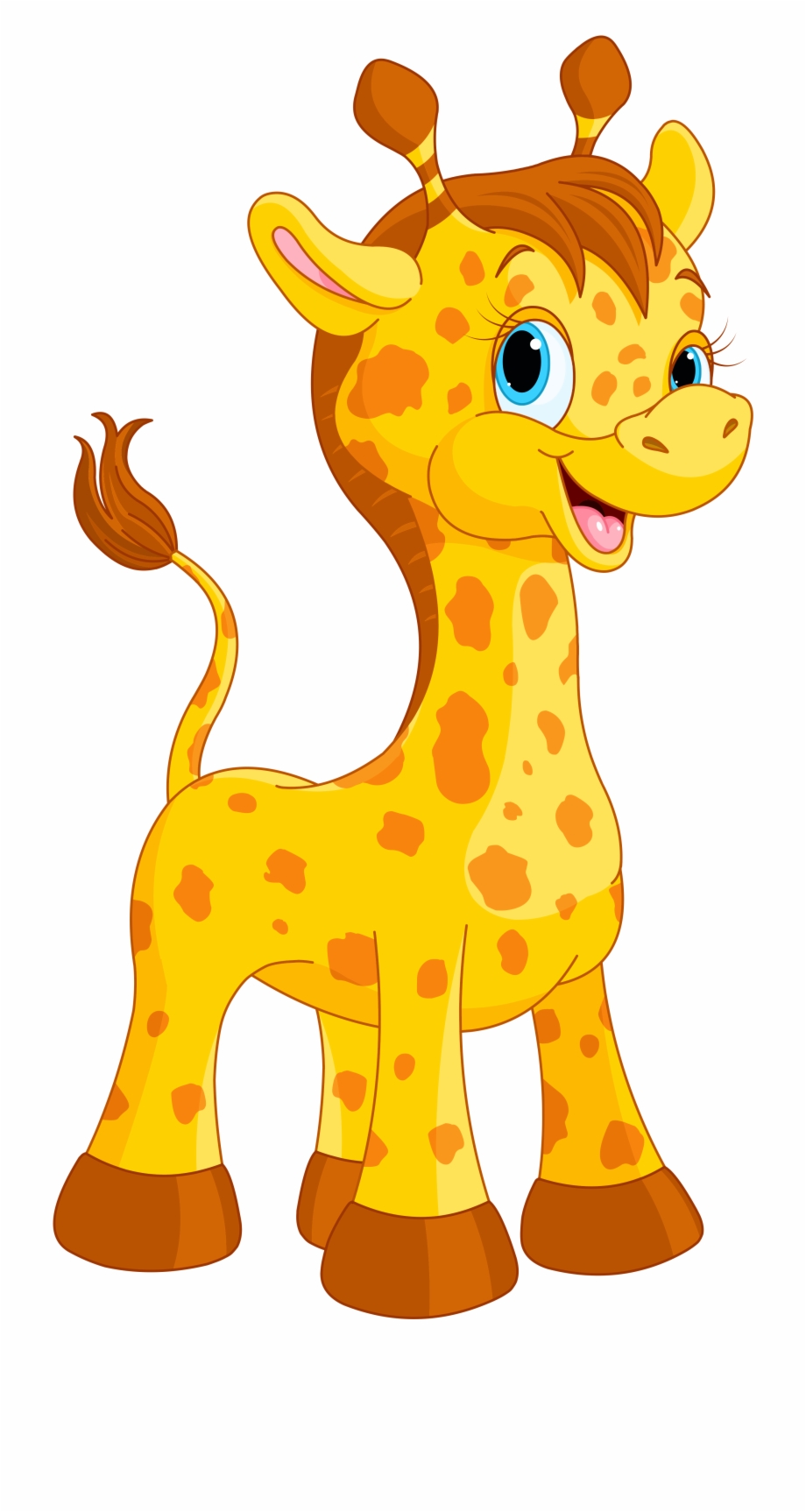 Cute Cartoon Png Image Crafts Pinterest Giraffe Clipart