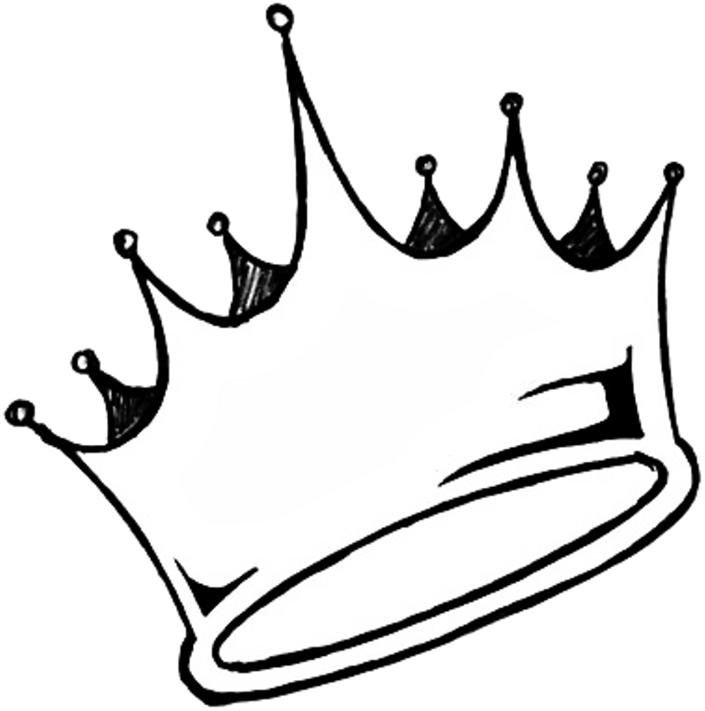 Transparent Crown Tumblr Sticker Aesthetic White Queen Crown