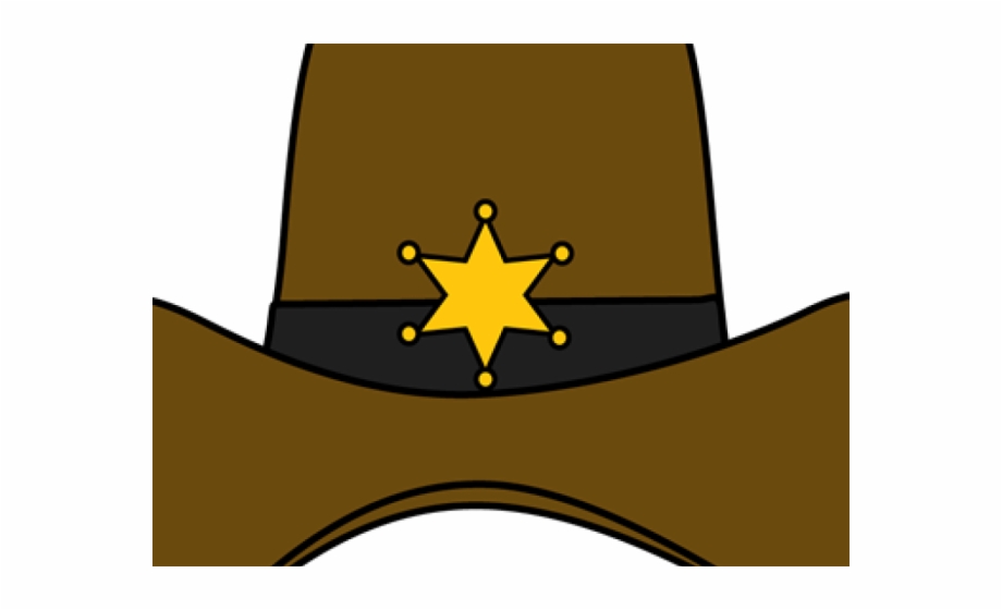 Western Clipart Western Star Sheriff Hat Clipart
