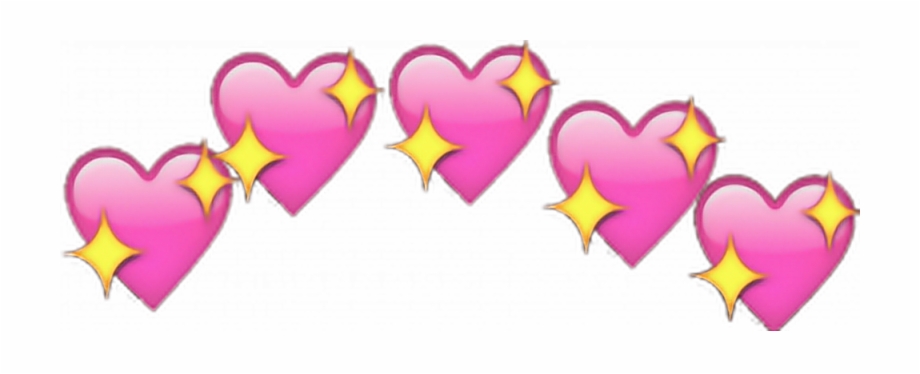 Hearts Png Rosado Emojis Heart Emoji Transparent