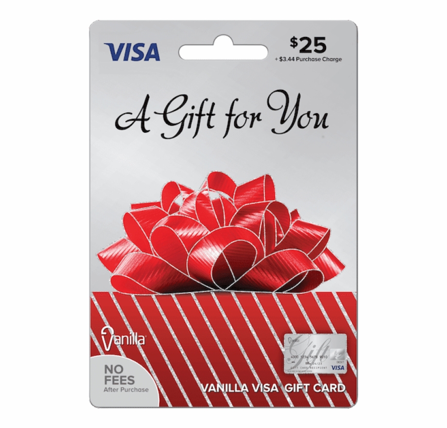 25 Vanilla Visa Gift Card 25 Visa Gift