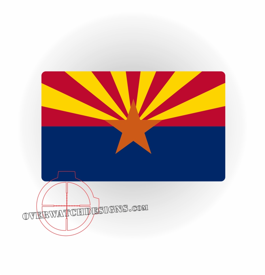 Az Flag Welcome To Arizona Sign