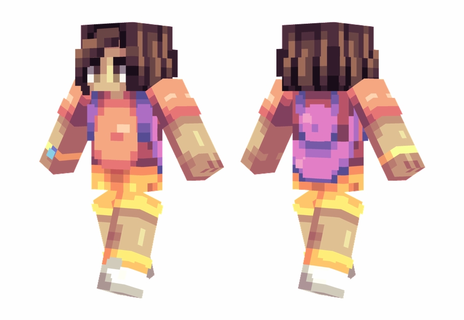 Dora The Explorer Dora Minecraft Skin