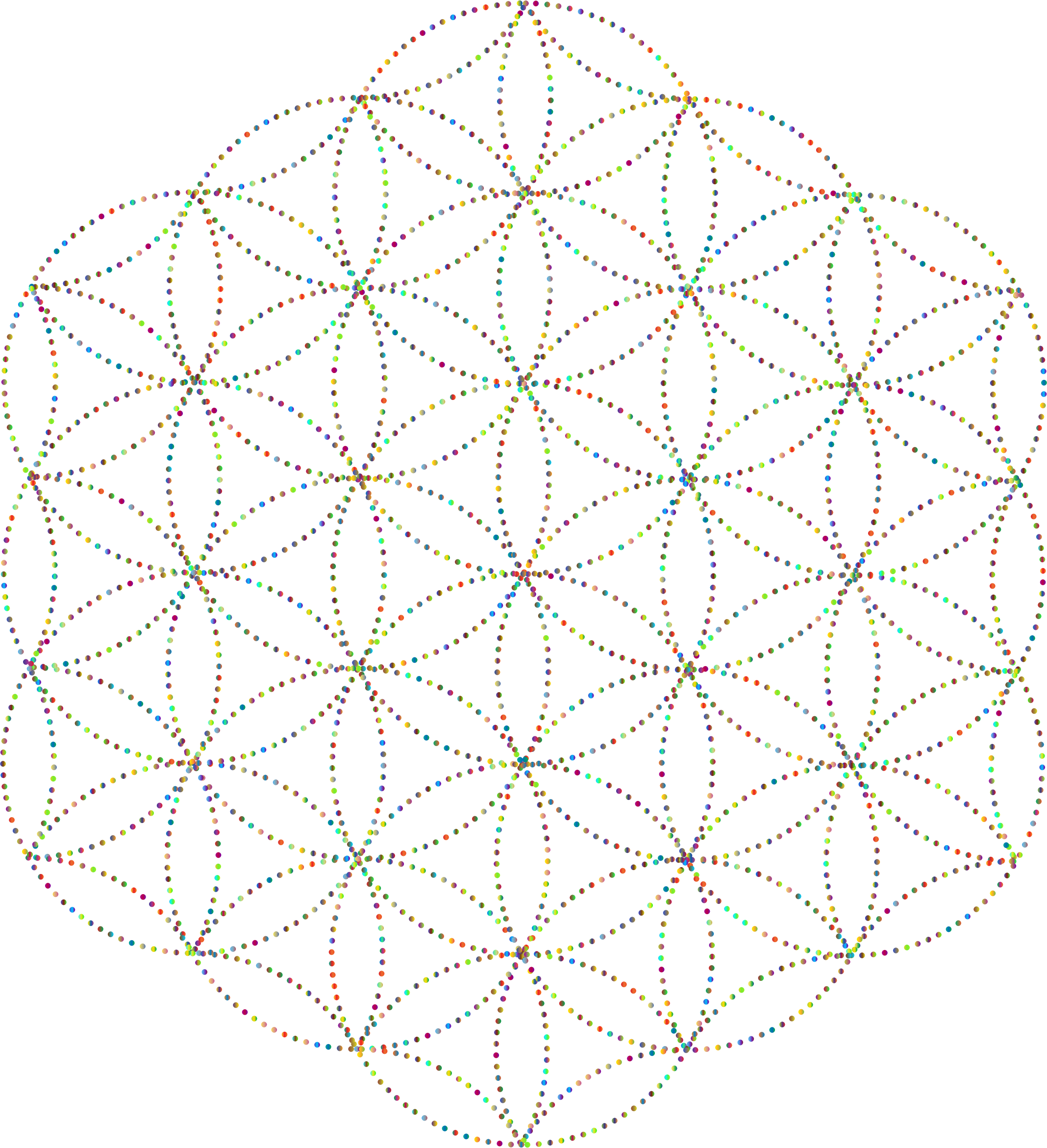 Flower Of Life Png Flower Of Life Dots