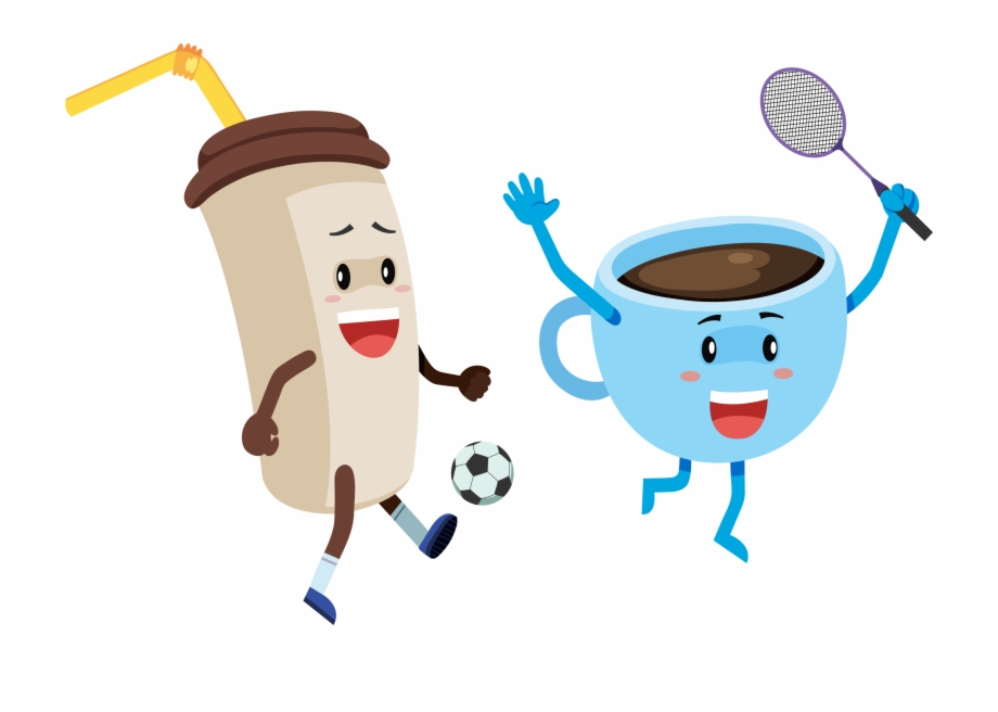 Snack Clipart Soccer Cartoon Coffee Breakfast